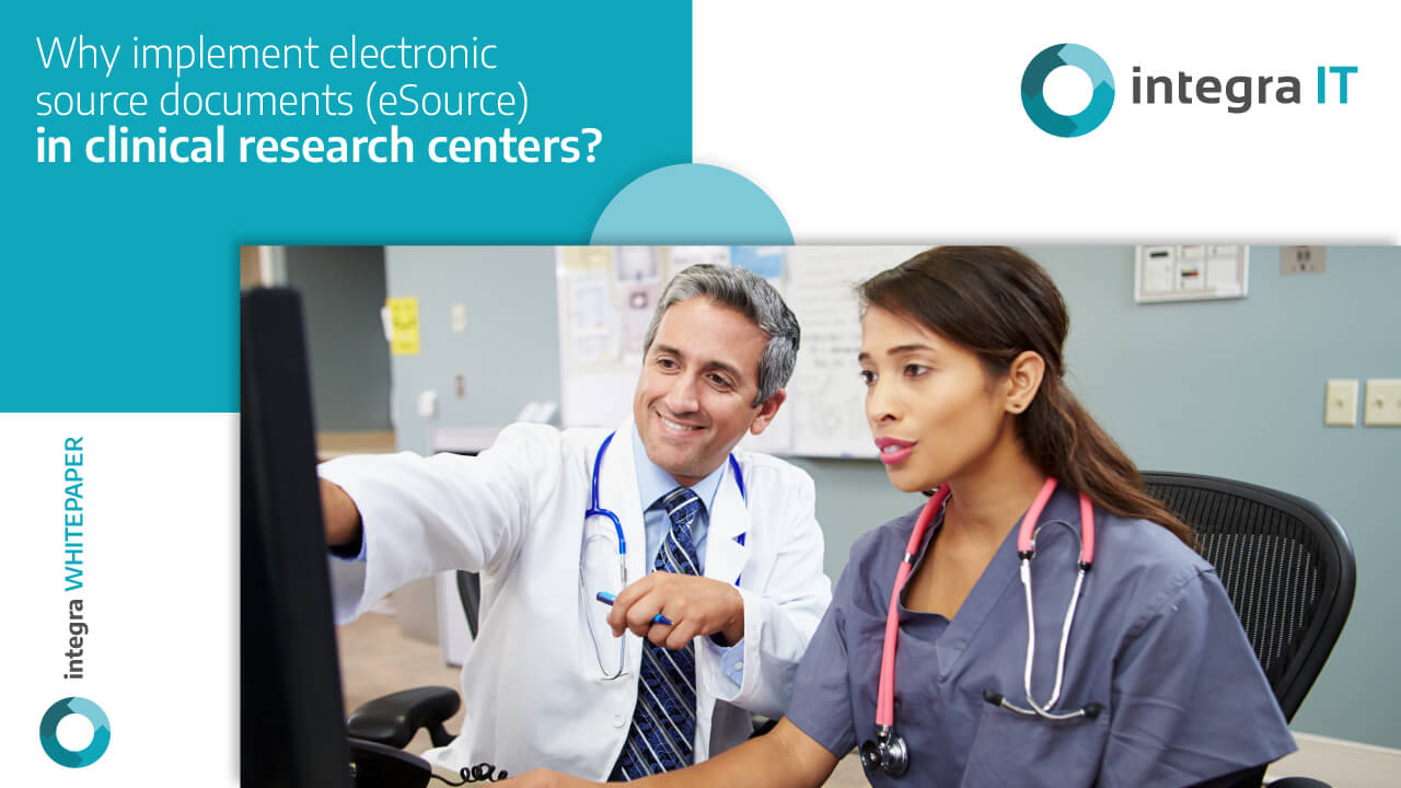 Why implement electronic source documents (eSource) in clinical research centers