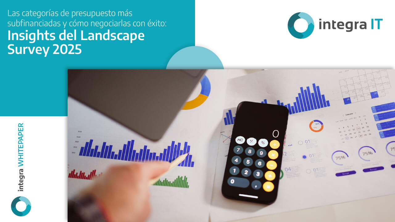 Las categorías de presupuesto más subfinanciadas y cómo negociarlas con éxito Insights del Landscape Survey 2025