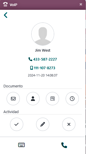 Llamada VOIP Trial 360